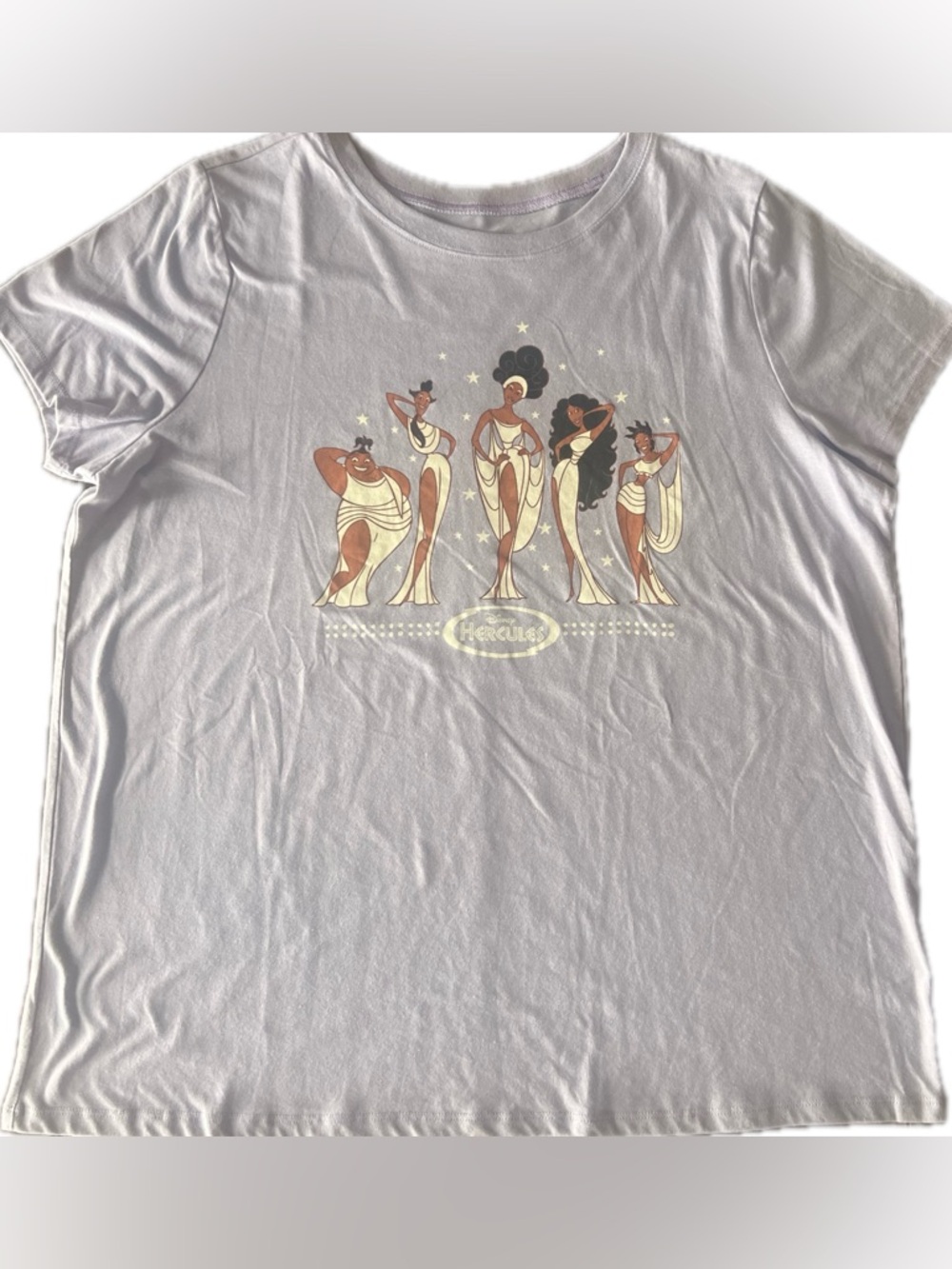 NWT Hercules Muses Disney Crew Tee Shirt Torrid Size XLarge NEW